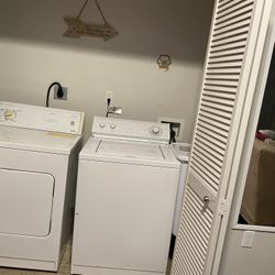 Washer And Dryer Set