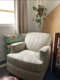 Room & Board Swivel Glider Chair