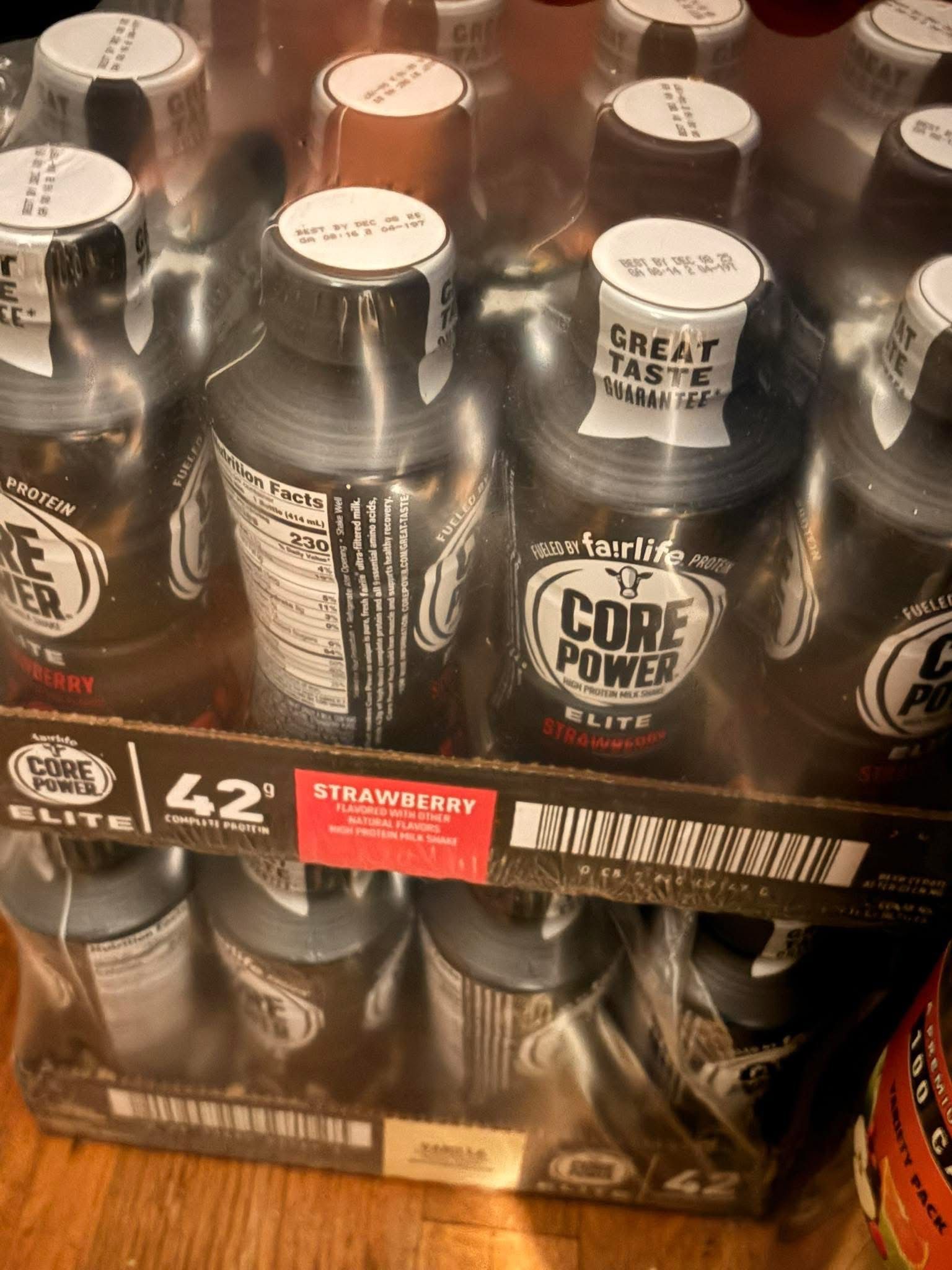 Brand new case of Fairlife Core Power Protein Shakes- Strawberry-Vanilla (cases sold separate) 