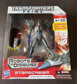 Transformers Prime Robots in Disguise Starscream