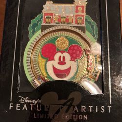 Disneyland The Train Station Featured Artist Jumbo Pin