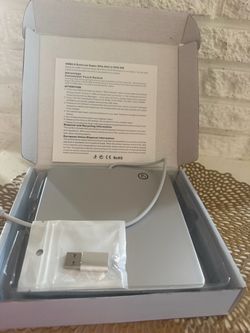 USB 2.0 External Slim DVD-RW Drive