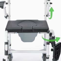 Commode Wheelchair-GCF-28HFK-Cw-3302