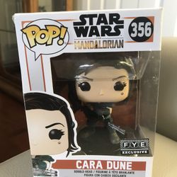 Star Wars Cara Dune FYE Exclusive POP