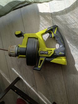 Ryobi drain snake