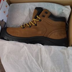 Wheat Steel Boots 11.5 And 12