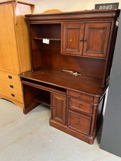 Two piece large desk (in store)