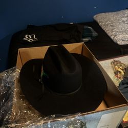 Stetson Spartan 6X Black Cowboy Hat 7 3/8 – Brand New in Box