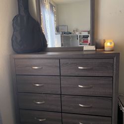 Bedside Table And Dresser