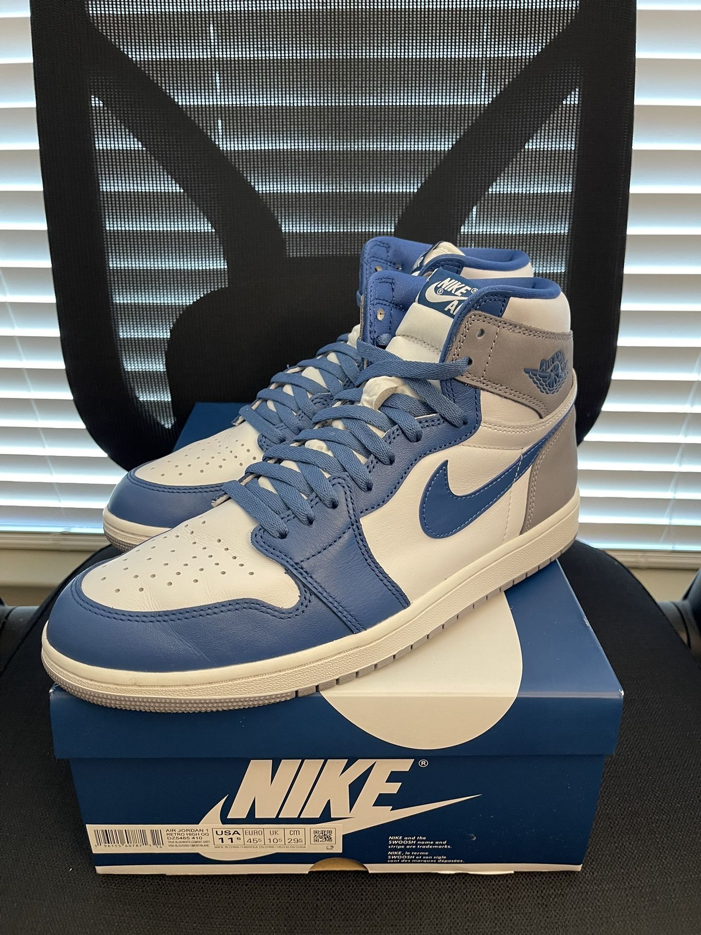 Jordan 1 True Blue Size 11.5