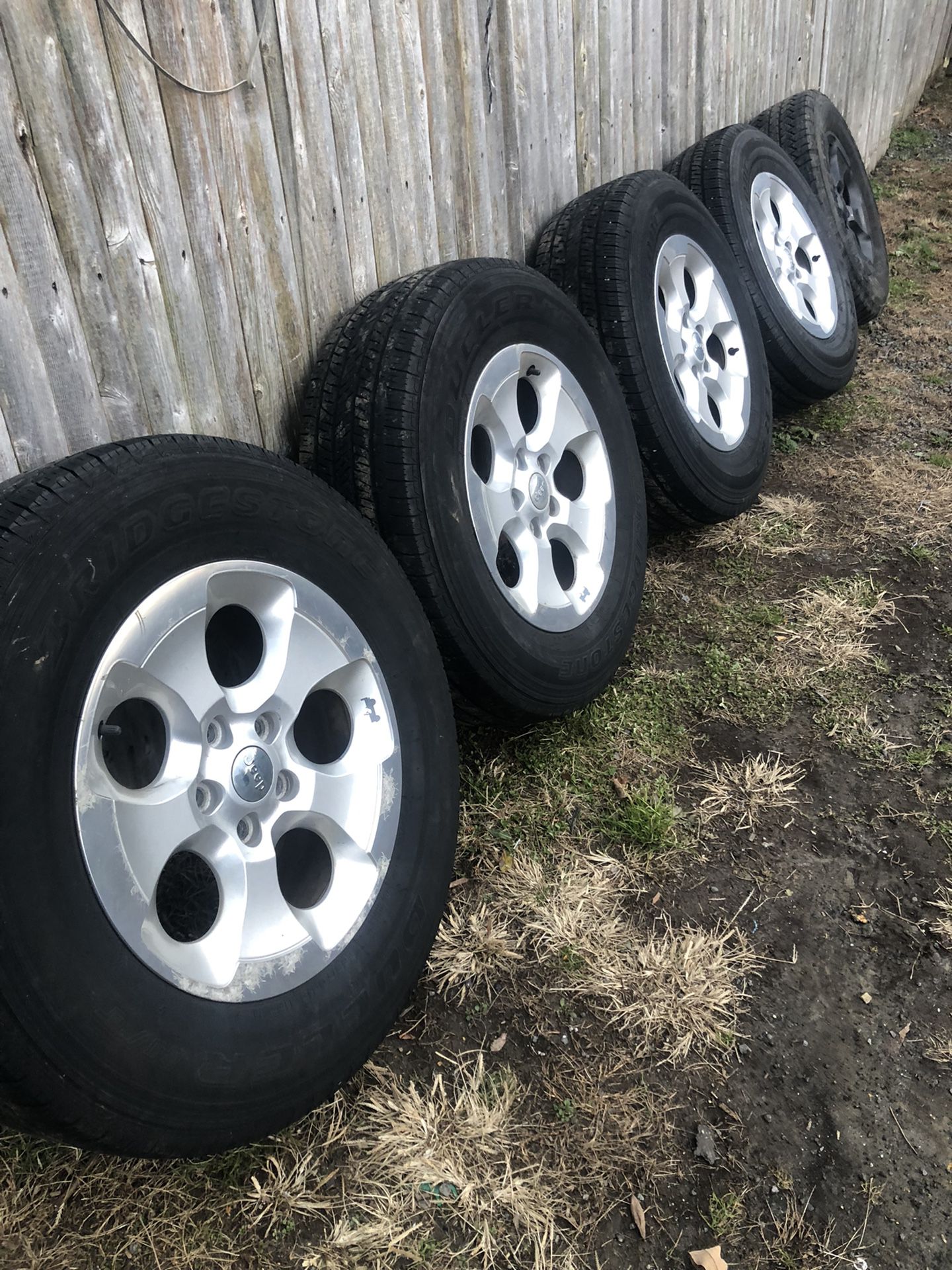 18” Jeep Cherokee Rims And Tires 
