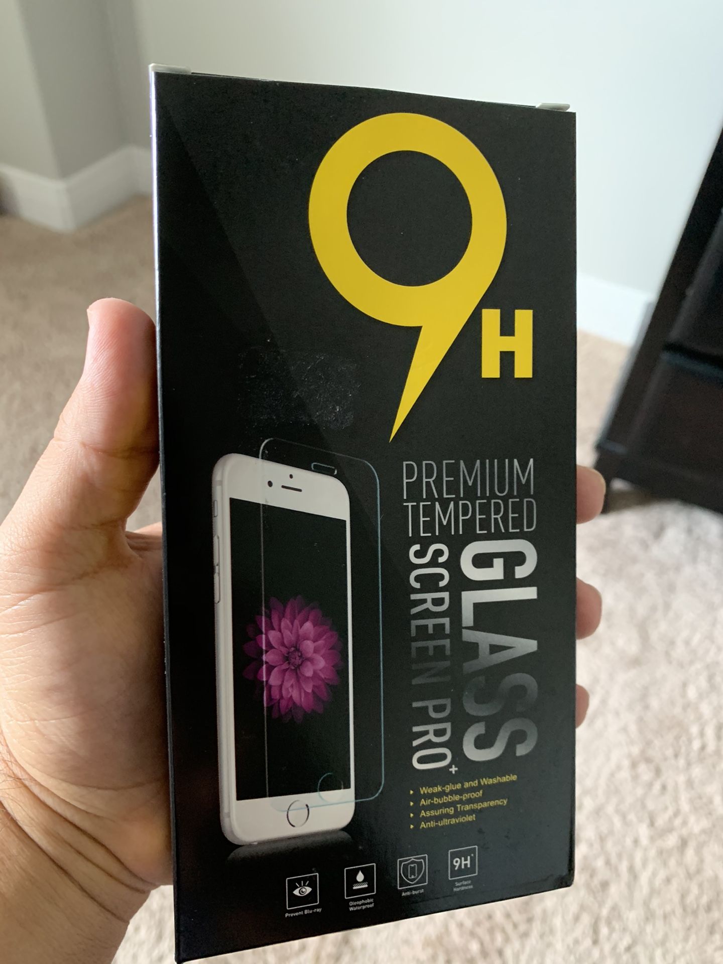 iPhone X/XS/11 Pro Tempered Glass Screen Protector