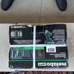 Metabo 18V cordless Impact Driver