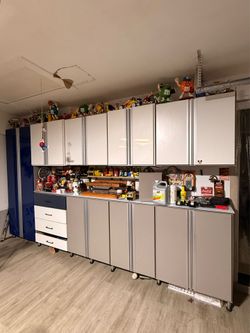 Garage Cabinet Set