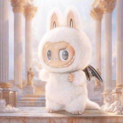 Authentic Angel In clouds Labubu Vinyl Plush