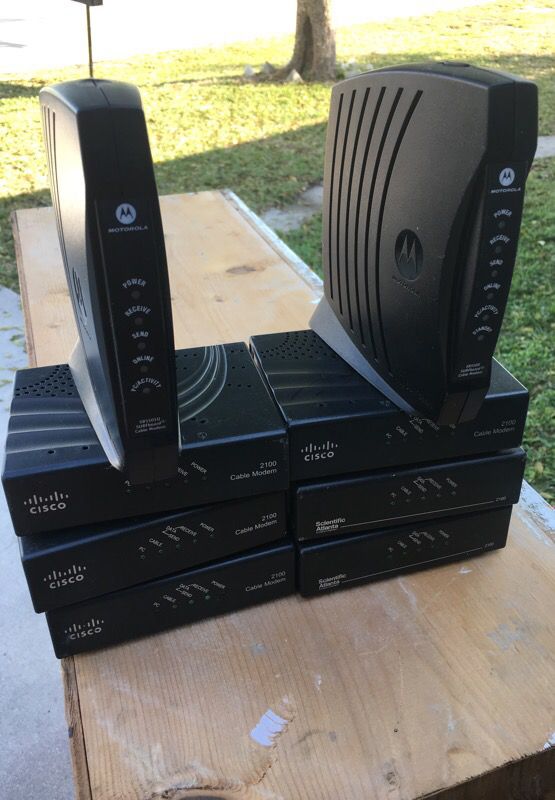 Cable Internet modems $10 each