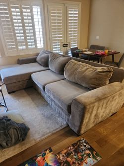 Gray Sectional Couch