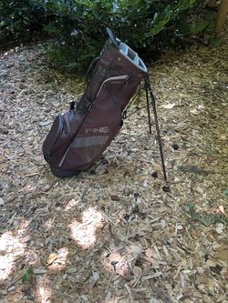 Ping Hoofer Lite Golf Bag Black 