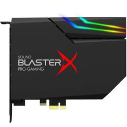 Brand New Creative Sound BlasterX AE-5 Plus SABRE32-class Hi-res 32-bit/384 kHz PCle Gaming Sound Card and DAC with Dolby Digital and DTS, Xamp Discre