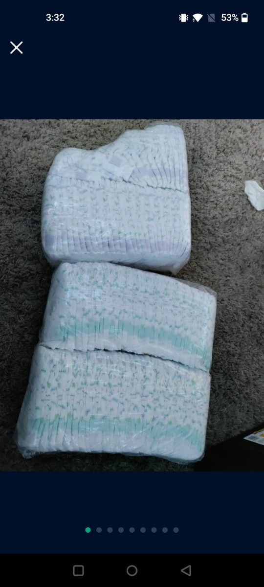 Kirkland Pampers Size 1 & 2