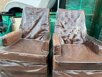 vintage Mid-Century modern lounge chairs set of 2