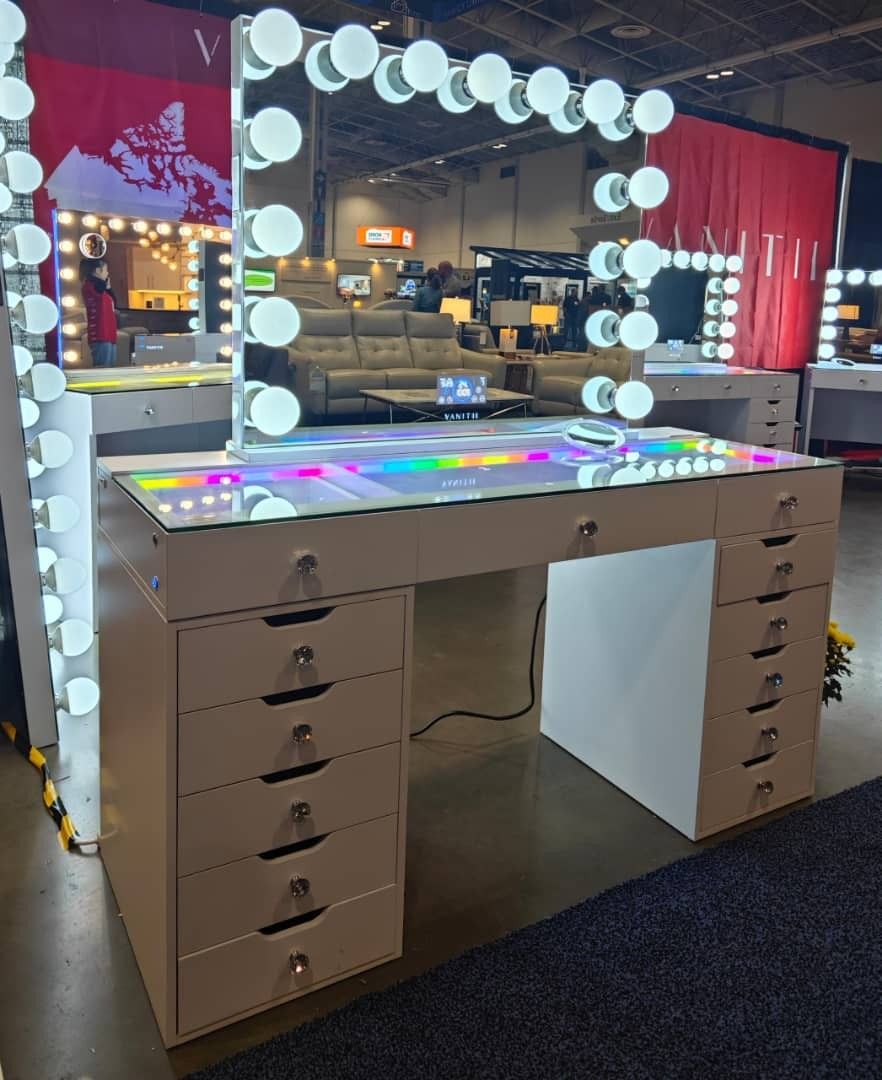 Beautiful Vanity with Bluetooth