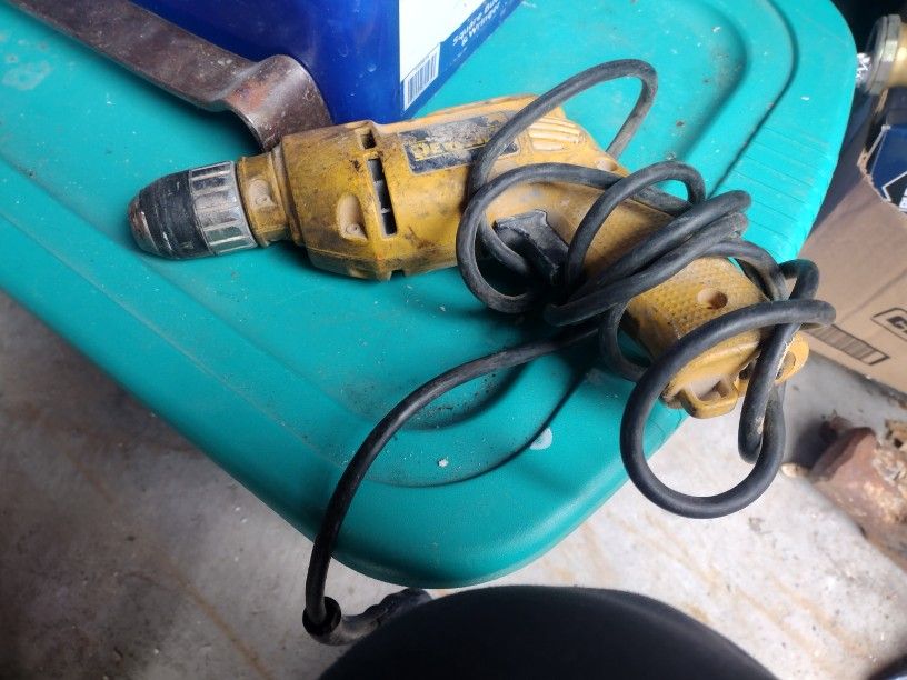 DeWalt Corded Drill 