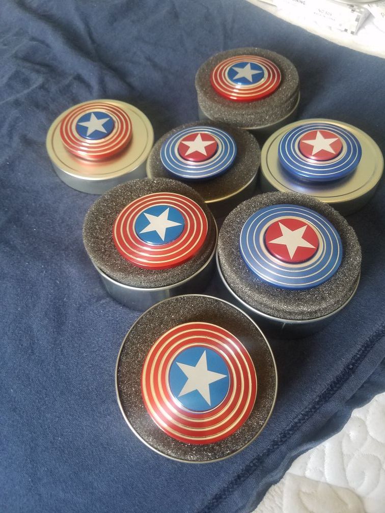 Captain America fidget spinner