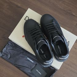 Dolce & Gabbana Men’s Leather Sneakers