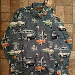 BRAND NEW XL MEN'S BUTTON UP  SHIRT