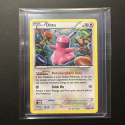 Pokemon Card Ditto (Pikachu) Promo XY40 NM