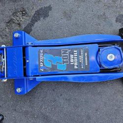 3 ton Low-Profile Professional Floor Jack Blue