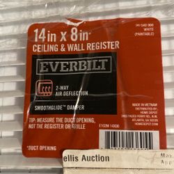 Ceiling And Wall Register