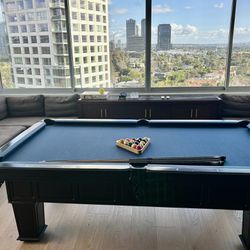Pool Table With sticks 