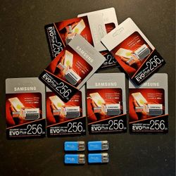 Sd Card Samsung Evo Plus 256gb X8