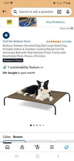 Dog bed size Large new in box pick up in Pomona $35
