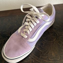 Lavender Vans Women’s 9 Men’s 7.5 Like New