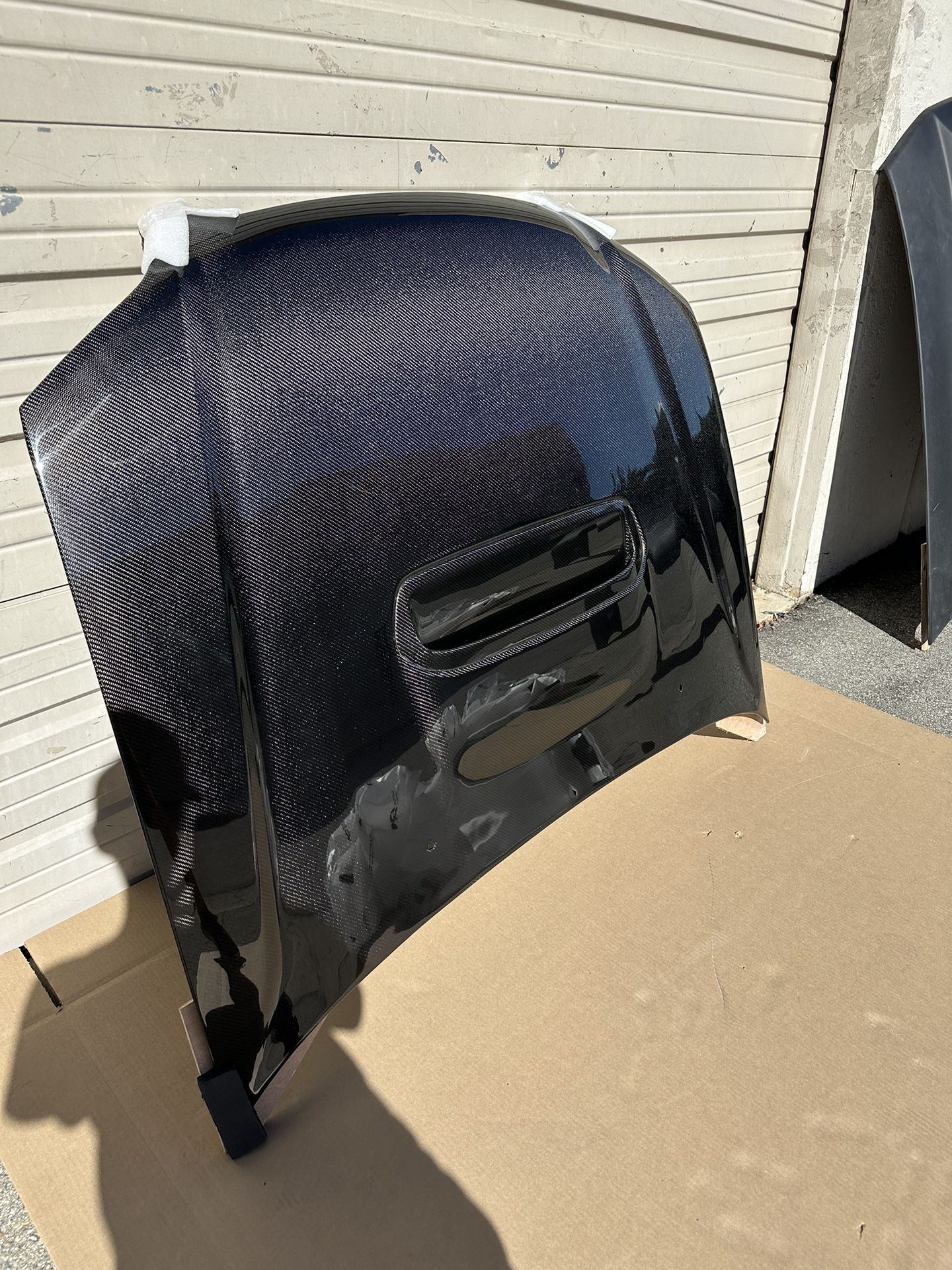 New 2000 - 2004 Subaru Legacy STI Style Carbon Fiber Vented Hood (Special Order)