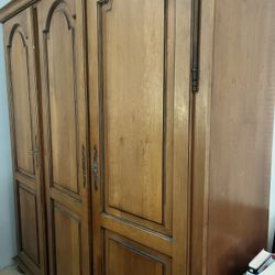 Armoire With Closet Space 
