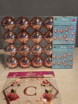 Happy Birthday Ball string lights