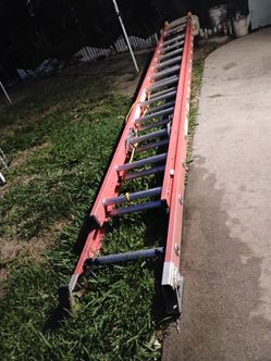 28 ft fiberglass extension ladder