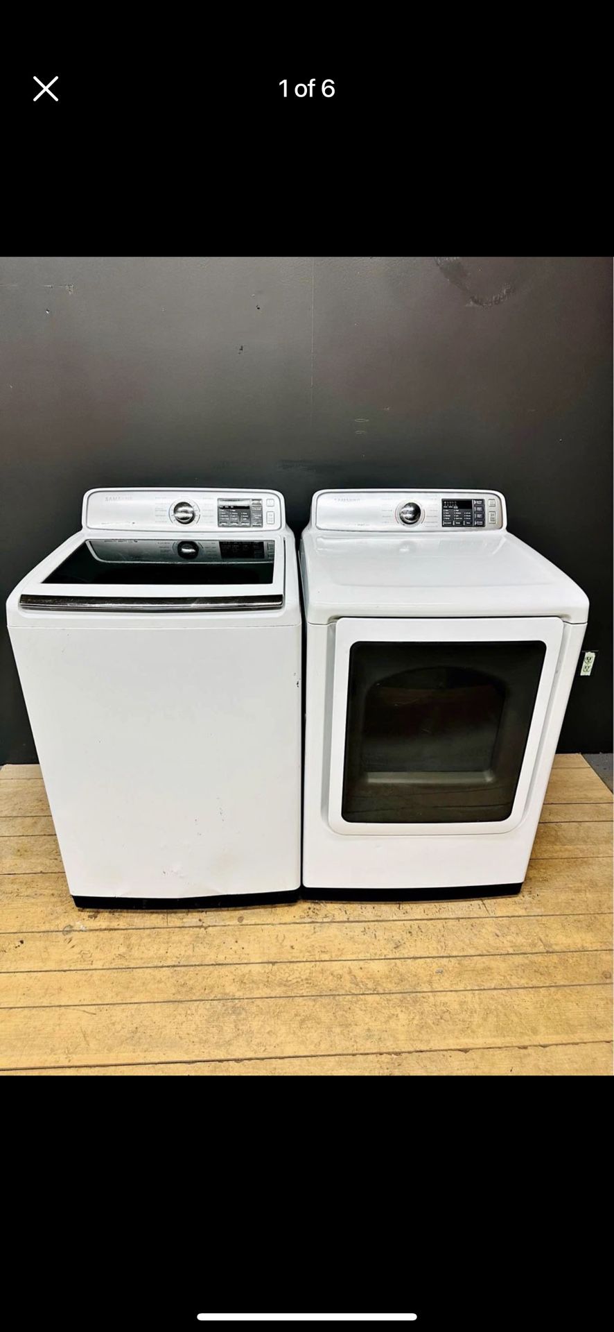 🏆🏆(LIKE NEW) XL Lg Top Load washer & matching electric dryer (delivery available)