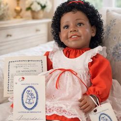 Vintage Lee Middleton Doll “Amanda” – Signed & Numbered (#49)