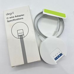 Degrii Smart Thermostat C-Wire Adapter - Compatible with Smart Thermostat
