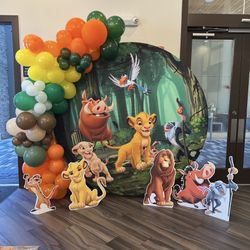 Lion King Disney Backdrop
