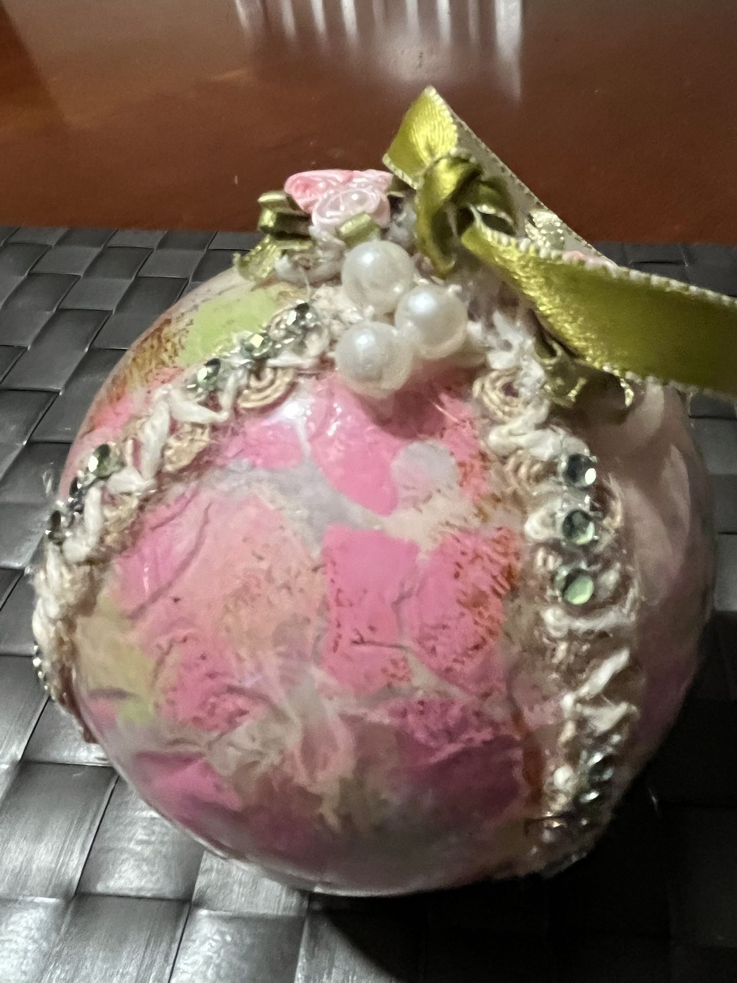 Large Decorative Sphere(5) One Of A Kind