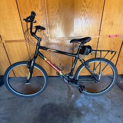 GARY FISHER TARPON MOUNTAIN BIKE, 18 IN, SIZE LARGE, 18 SPEED, ALUM