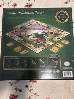 Monopoly: the legend of zelda gamestop exclusive edition- $30