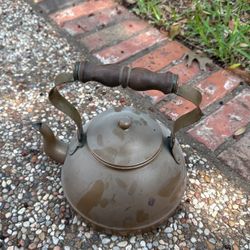Vintage Copper Water Kettle