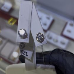 3.18 CT Vs1 Clarity Diamond Earrings 